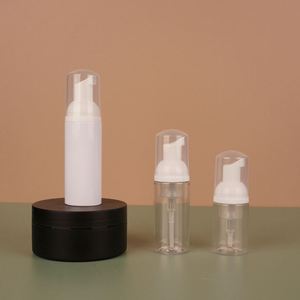 Botella de plástico con bomba espumadora de 30/60 ml, vacía, para limpiador de pestañas, cosméticos, dispensador de jabón, botella de espuma, venta al por mayor - Product Image 3
