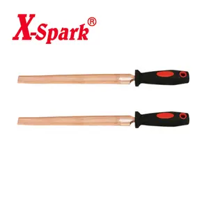 X-Spark五金工具手工工具无火花非磁性防爆半圆锉