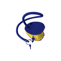 Pompe à pied, pompe à air, gonfleur pour kayak, bateau, coussin de camping, matelas, ballon, jouet, accessoires de flottaison pour la natation