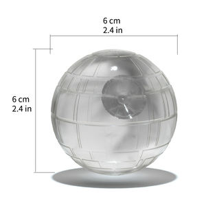 Molde de silicona para cubitos de hielo en forma de Estrella de la Muerte para whisky, para congelador - Product Image 6