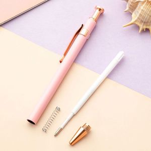 New Click Ball <b>Pen</b> With Customized logo Office Student Stationery Metal Ball <b>Pen</b> Advertising Gift <b>Pen</b> - Product Image 4