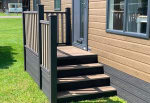 Fournisseur direct <span class=keywords><strong>d</strong></span>'usine Revêtement mural composite WPC - Panneaux extérieurs pour couloirs - Product Image 2