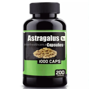 Suplemento OEM Astragalus Epimedium Ginseng americano 1000mg Cápsulas orgánicas de astrágalo - Product Image 1