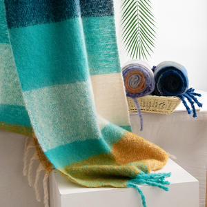 ผ้าพันคอและผ้าคลุมไหล่ของผู้หญิงยาวทำจากโพลีเอสเตอร์สำหรับฤดูใบไม้ร่วงและฤดูหนาว - Product Image 3