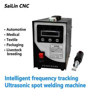Nueva Máquina de Soldadura por Puntos Ultrasónica Profesional de 28KHZ 220V - 1 Año de Garantía para Estiércol de Pollo, Huevos, Paneles Interiores de Automóviles de 3mm - Product Image 1