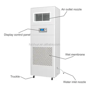 6 KG/L Quick-Acting Movable Wet Film Humidifier Effective Humidifying Solution