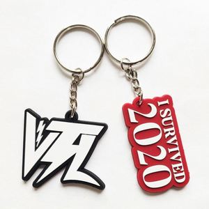 Custom Soft Plastic Pvc Key Holder <b>Personalized</b> logo 2d 3d Shaped Pvc <b>Keychains</b> - Product Image 2