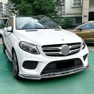 ลิ้นกันชนหน้า StarNav สำหรับ Mercedes Benz W166 GLE C292 AMG Coupe ปี 2015-2018 สปอยเลอร์กันชนล่าง ชุดแต่งรถยนต์ - Product Image 1