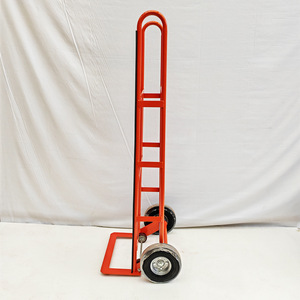 Carro de Almacén Manual HT1122 1540x600x510mm Plegable de Acero con 2 Ruedas para Transporte de Muebles y Electrodomésticos - Product Image 1