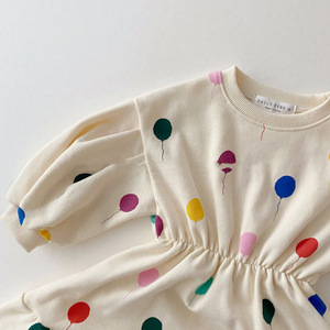 Conjuntos de Ropa para Bebés Recién Nacidos de Otoño, 2 Piezas, Suéter con Puntos para Niñas, Conjunto de Ropa Infantil Informal al por Mayor 203 - Product Image 3