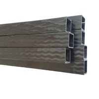 Tube carré télescopique en fibre de carbone de 30 mm, connecteur de tube carré en fibre de carbone pour arbre de cadre de drone