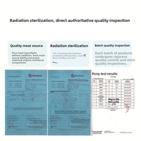 Granulés de poulet lyophilisés naturels de qualité supérieure OEM/ODM, jaune d'œuf de morue, cailles, friandises pour chiens et chats, en conserve