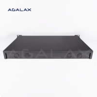 Panel Patch Fiber LC 96 Port Penuh Populasi, Single Mode Multimode, 1U 19 Inch Rack Mount, Solusi FTTX dari Pabrik OEM