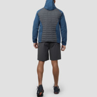 Nouvel arrivage de veste de sport en polyester imperméable coupe-vent pour hommes Trench-coat de style duvet, élégant et chaud, léger et tendance pour l'extérieur