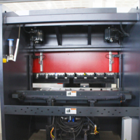 Prensa Plegadora Hidráulica CNC Industrial de 110 Toneladas y 3200 mm para Chapa Metálica con Control E21