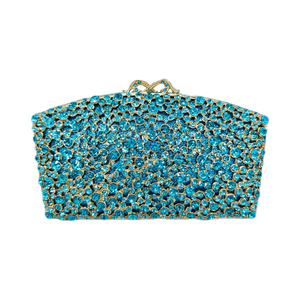 Women Rhinestones <b>Wedding</b> <b>Clutch</b> Purse Detachable Chain Crystal Evening Bag Elegant Handbag for Night Out Party - Product Image 1