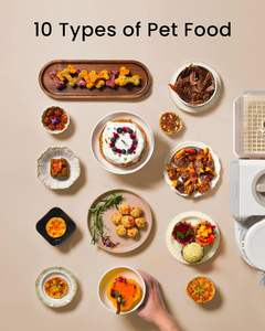 Fabricante de golosinas para mascotas con enchufe de la UE, 10 tipos de golosinas frescas caseras y alimentos para perros, gatos y comedero para mascotas pequeñas, comedero para cocinar mascotas DIY - Product Image 3