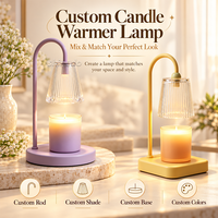 Lampe chauffe-bougie pour chambre, salon, coin lecture, bureau – Lampe à cire parfumée, aromathérapie, décoration intérieure, cadeau prêt à offrir
