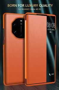 GSCASE Factory Mobile Phone Case Smart Window Flip Case avec fonction tactile pour <span class=keywords><strong>Huawei</strong></span> Mate <span class=keywords><strong>40</strong></span> pro - Product Image 6
