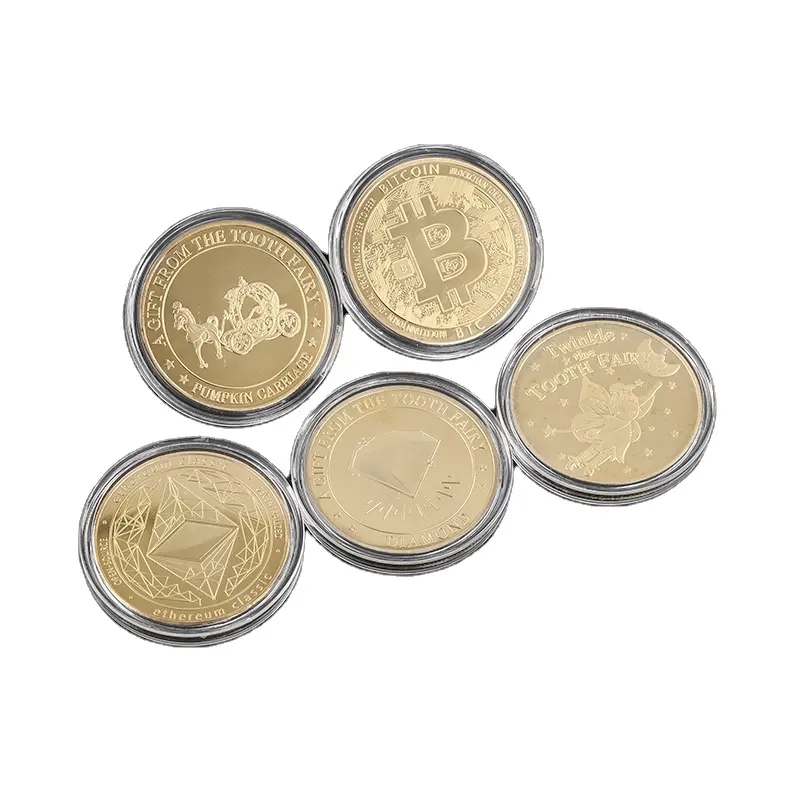 Изготовитель, сделай свою собственную сувенирную монету, дешевая индивидуальная дизайнерская Выгравированная с логотипом пустая металлическая Позолоченная серебряная монета