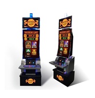 Betwin 2025 Nouvelle Version, Meilleure Vente, Machine de Jeu d'Arcade Durable de 32 Pouces avec Écran Tactile Plat en Métal et Panneau Publicitaire Supérieur