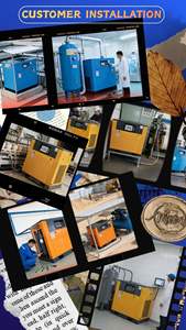 4-in-1 에어 컴프레서 & 드라이어 CM4-007 에너지 절약형 자동차 정비소용 OEM/ODM 가능 - Product Image 4