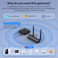 Gateway de Automatización Zigbee 3.0 OEM, Dongle PoE para Sistema de Hogar Inteligente, Compatible con Todos los Dispositivos Zigbee y Plataformas de Código Abierto