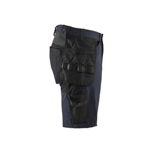 BLAKLADER - 152016458699C52 Short Craftsman Stretch dans les 4 sens Marine foncé/Noir-PANTALON DE TRAVAIL EAN 7330509826317 SHORT DE TRAVAIL - Product Image 3