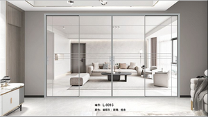 Hiện Đại Hợp kim nhôm trượt cửa kính cho nhà bếp phòng tắm cách âm không thấm nước đẩy kéo hệ thống - Product Image 5