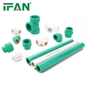 IFANPlus usine SCH40 Injection polychlorure de vinyle Joint blanc filetage d'eau raccord 1/2 "-6" raccord de tuyau UPVC pour l'approvisionnement en eau - Product Image 2