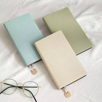 Cuaderno A6 portátil de tapa blanda, cuaderno pequeño de negocios, bloc de notas de bolsillo personalizado