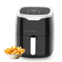 Aifa petit appareil de cuisine nouveau 2.6L airfryers panier antiadhésif multi-usage Smart noir 4 litres Air Fryer 3.5L