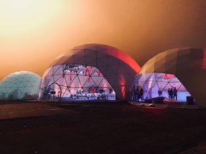 Tùy Chỉnh Thực Hiện 360 Độ Dome Lều Chiếu Màn Hình Chiếu Domes - Product Image 6