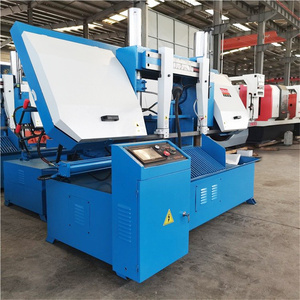 Automatic Metal <b>Cutting</b> Band Sawing Machine GWS4240 Horizontal Band Saw Machine Double Column Sawing Machine - Product Image 5