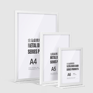 Customized Menu Stand <strong>Display</strong> Stand Advertising Business Card <strong>Display</strong> <strong>Holder</strong> A4 <strong>A5</strong> Double Sided Table Sign <strong>Holder</strong> - Product Image 4