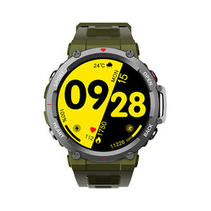 DF HW28 MAX Moteur rond pour gâteau, rechargeable, capteur IP67, capteur G 3 axes, 15 langues nationales, application Wearfit Pro - Product Image 3