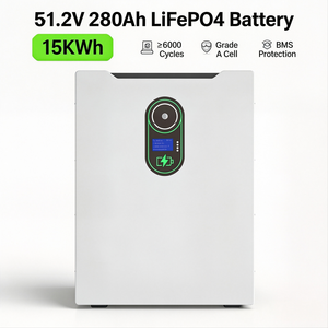Système de stockage d'énergie solaire domestique tout-en-un avec batterie LiFePO4 51,2 V 200 Ah, système hybride hors réseau de 10 kW, 15 kW, 20 kW - Product Image 1