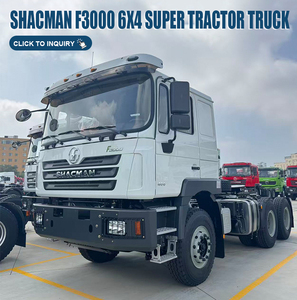 รถบรรทุกหัวลาก Shacman F3000 6X4 ยูโร 5 ดีเซล เกียร์ธรรมดา พวงมาลัยซ้าย สำหรับงานขนส่งในเหมือง งานหนัก - Product Image 4