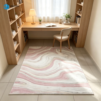 Tapis imprimé en fourrure de lapin, style moderne, design personnalisé, tapis moelleux imprimé, salon, tapis en fourrure de lapin imprimé 3D, fabriqué à la machine