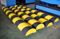 Machine industrielle de fabrication de conduits ovales plats pour système de ventilation HVAC avec panneau de commande LCD et portée de bras 150mm