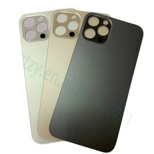 Neue große Loch Batterie abdeckung Gehäuse Glas Rückseite für <span class=keywords><strong>iPhone</strong></span> 12 12pro - Product Image 1