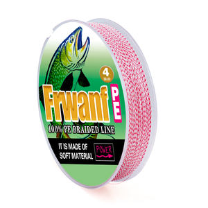 Ligne de pêche tressée Sport 4 brins 100M 300M Super Pe 0.06 0.08 0.6mm <span class=keywords><strong>carpe</strong></span> 2-100LB test ligne de pêche en mer ligne de calmar tressée - Product Image 1