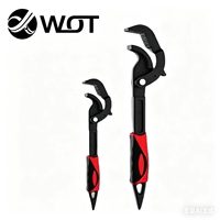 Clé dynamométrique multifonctionnelle réglable à grande ouverture, à action rapide, pour applications de plomberie, OEM, bricolage, forgeage