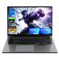 Nouveau PC portable de haute qualité Intel Core i7-13620H 10 cœurs 2,4 GHz RTX 4060 8 Go GDDR6 16 Go DDR5 512 Go SSD IPS 144 Hz 16:10 Clavier anglais
