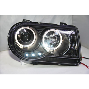 Feux avant à LED Angel Eyes pour <span class=keywords><strong>Chrysler</strong></span> 300C, années 2005 à 2010, SN - Product Image 4