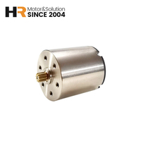 Moteur rotatif miniature à entraînement direct 17*15 mm Gearhead sans fente, 7,4 V 10 V CC monophasé, 20000 tr/min, avec engrenage pour servomoteur RC