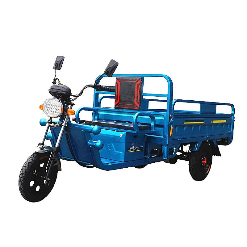 Powerful electric tricycle cargo three wheeler electric scooter motorcycle for cargo