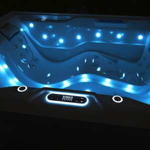 Vasche idromassaggio all'aperto <span class=keywords><strong>3</strong></span> persone spa <span class=keywords><strong>jacuzzi</strong></span> per la vendita a buon mercato prezzo di lusso acrilico vasca da bagno idromassaggio sexy hydro massage balboa hottub - Product Image 4