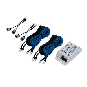 CANBO <span class=keywords><strong>218D</strong></span> Détecteur de sécurité automatique pour portes, capteur de faisceau infrarouge, détecteur anti-accroc pour portes de villa, œil électrique - Product Image 1