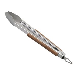 <b>BBQ</b> Grilling Tools Set Wooden Handle Stainless Steel <b>BBQ</b> Grill Accessories Outdoor Accessories Barbecue Tools Set - Product Image 5